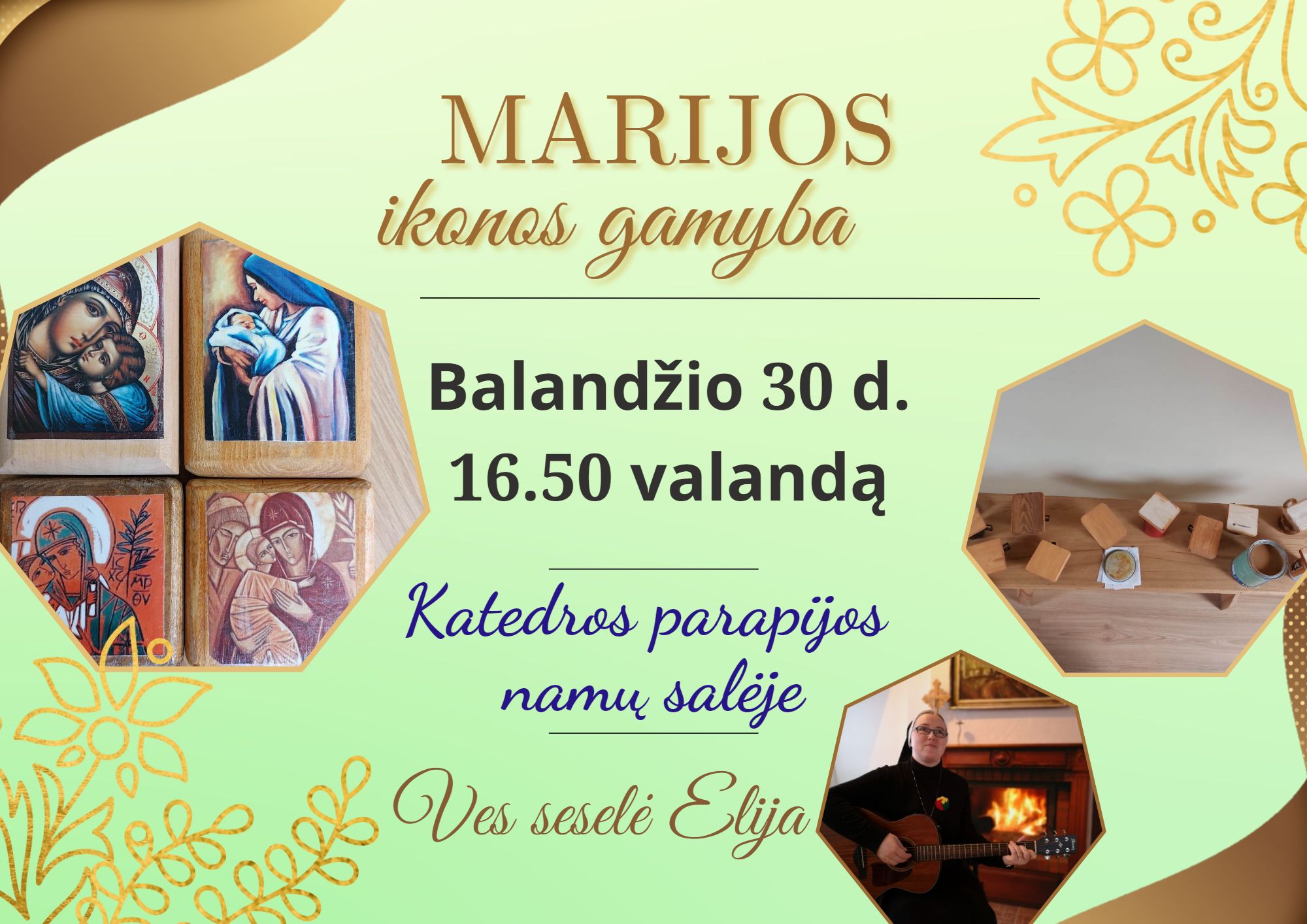 Marijos ikonos gamyba