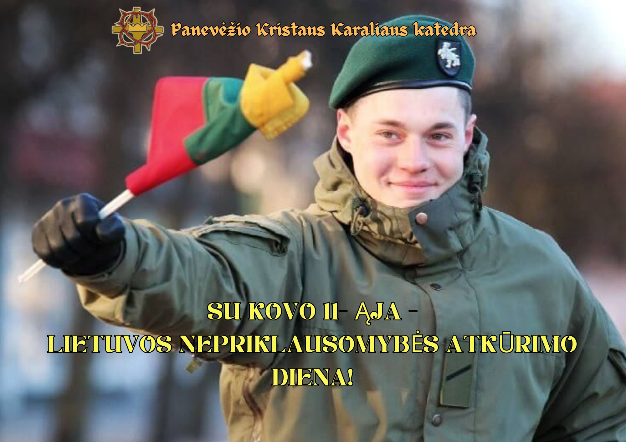 Su Kovo 11 aja Lietuvos nepriklausomybes atkurimo diena 1