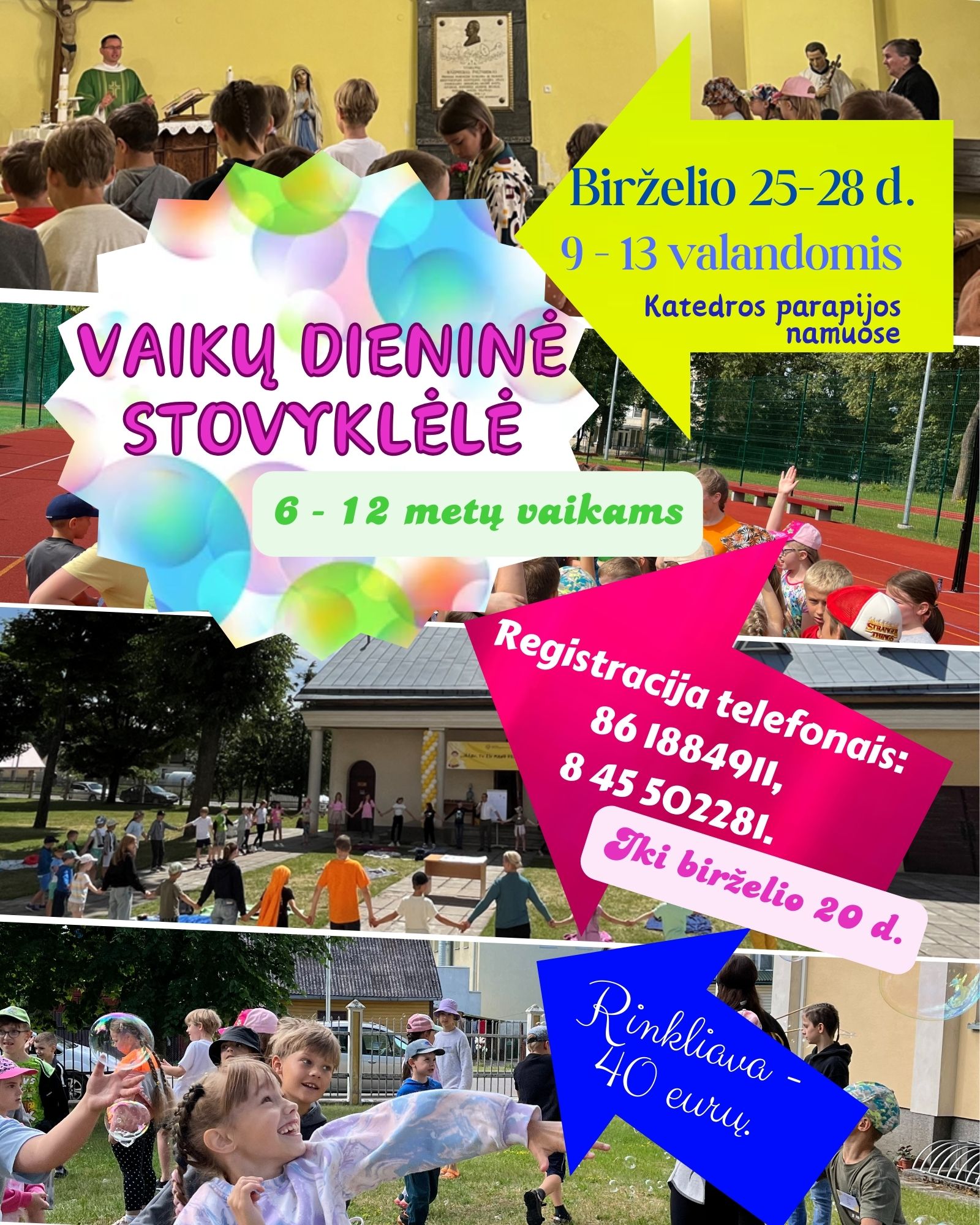 VAIKU DIENINE STOVYKLELE 13