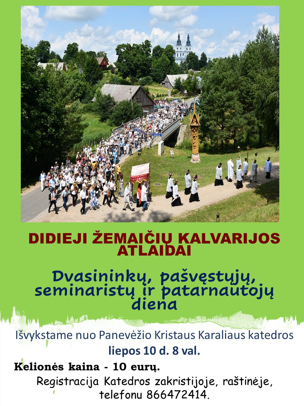 Zemaiciu Kalvarijos atlaidai 2024 m.