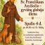 Skelbimas Sv. Pranciskaus dienai