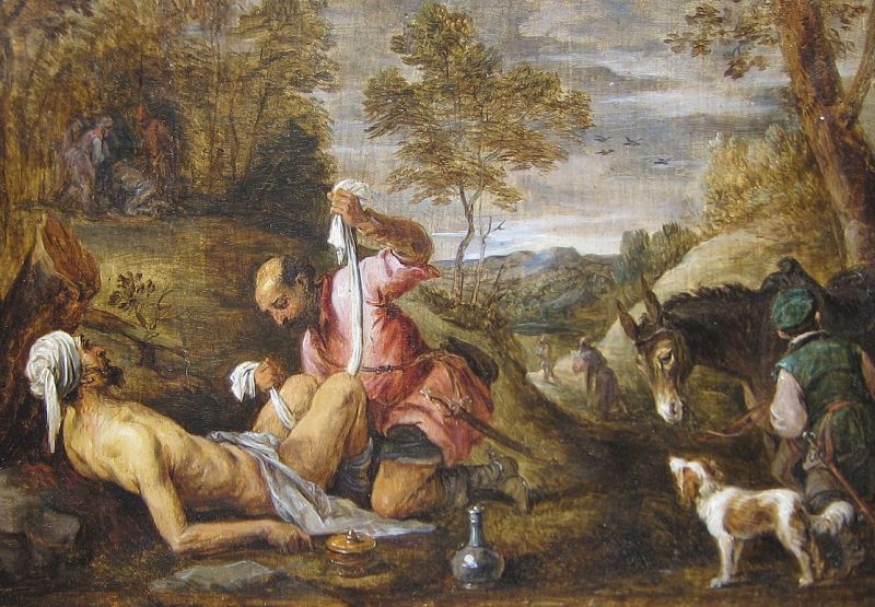 gerasis samarietis by david teniers