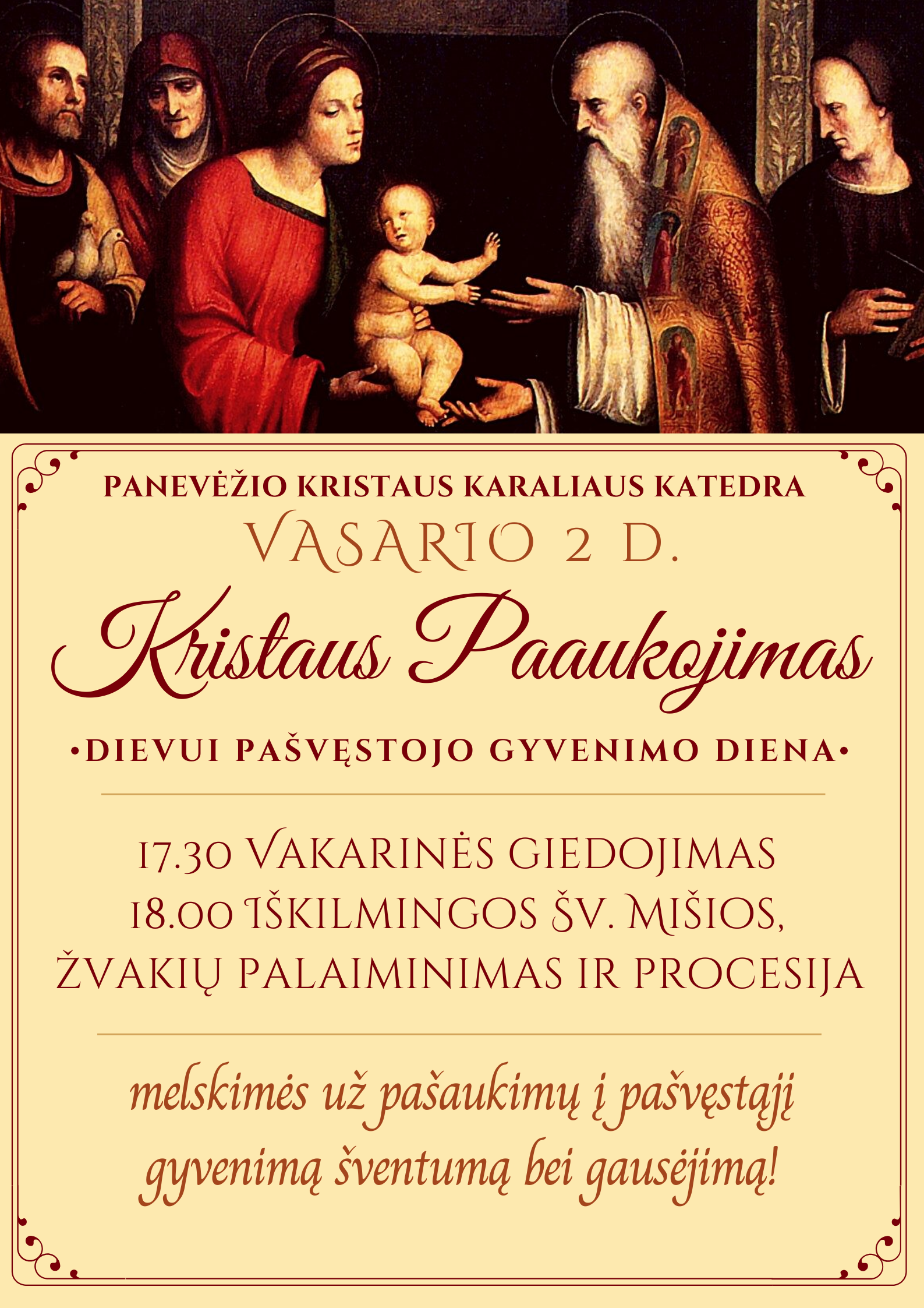 kristaus paaukojimas pataisytas